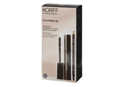 Korff Cure Make Up Mascara Prodigious All In One Matita Occhi Nera