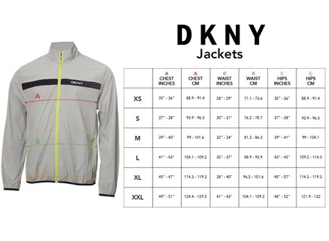 Dkny Size Chart