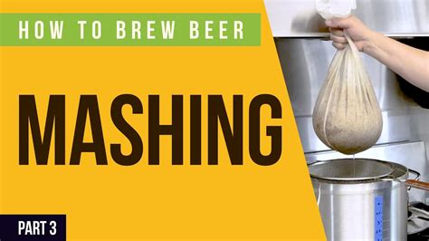 How To Brew Beer Mashing Part Youtube