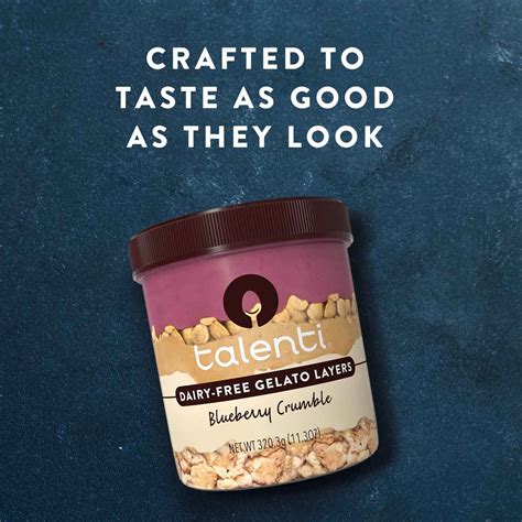 Talenti Dairy Free Gelato Layers Blueberry Crumble Shop Ice Cream At