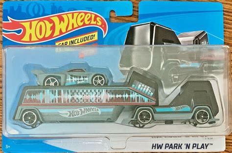 Hot Wheels Super Rigs Hw Park N Play W Vehicle Included Gbf