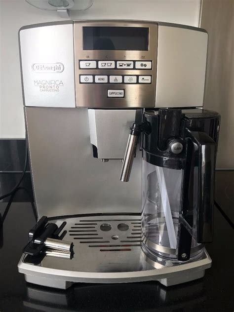 Delonghi Magnifica Pronto Bean To Cup Espresso And Cappuccino Machine