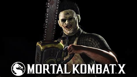 Mortal Kombat X Leatherface Intro Dialogues With Kombat And