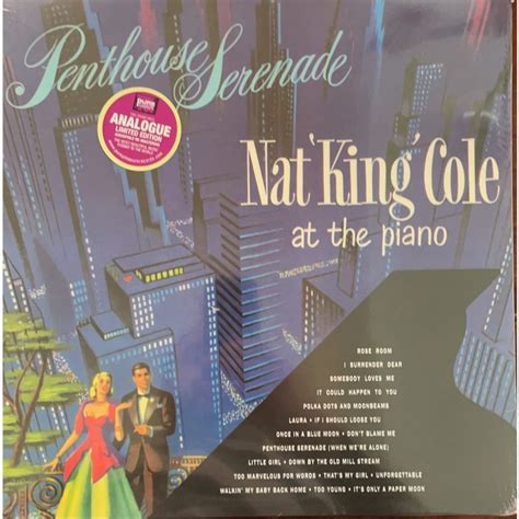 Nat King Cole At The Piano Penthouse Serenade Fg High End