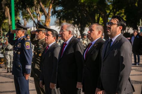 Gobernador Rub N Rocha Y Autoridades Conmemoran El Aniversario Del