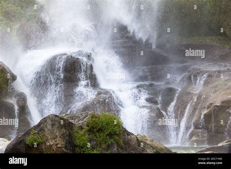 Bomod-ok Falls in Sagada, Mountain Province, Philippines Stock Photo ...