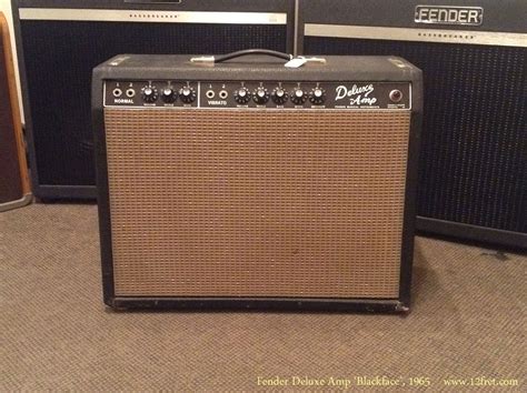 1965 Fender Deluxe Blackface 12fret