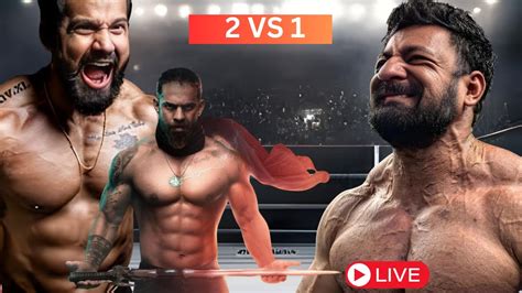 Rajat Dalal Vs Rajveer Fitness Live Fight Youtube