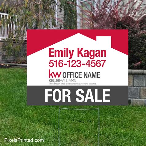 Keller Williams Yard Signs Pixelsprinted