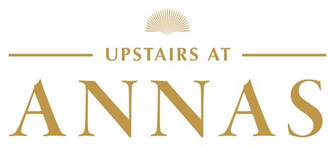 Menu — Upstairs At Annas