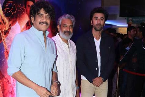 Photos Nagarjuna Rajamouli Ranbir Kapoor At Brahmastra Promotions