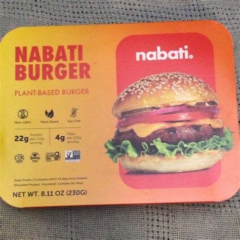 Nabati Plant Based Burger Reviews Abillion