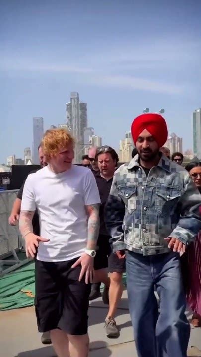 Diljit Dosanjh X Ed Sheeran Mumbai Concert Diljit Shortsfeed Shorts