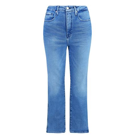 Good American Good Curve Straight Jeans Blue Frasers