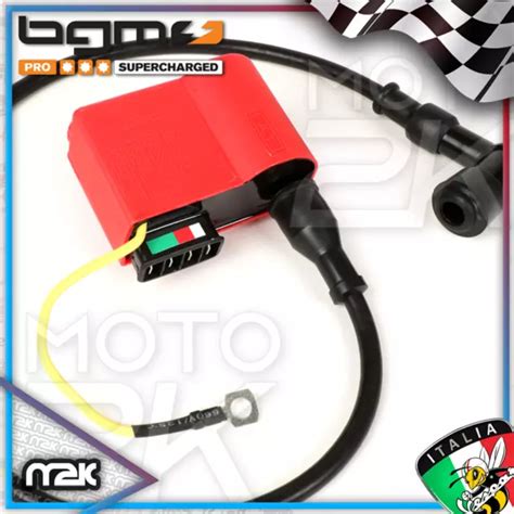 Kit Centralina Bobina Accensione Cdi Bgm Rossa Piaggio Ape Tm P Rst