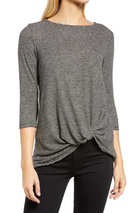 Gibsonlook Gibson Cozy Twist Front Pullover Nordstrom Relaxed