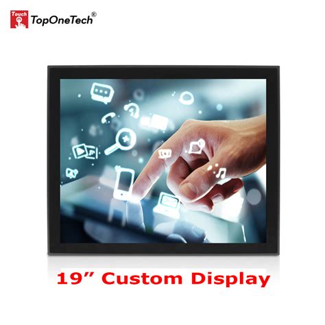 Custom 19 Inch Open Frame Projected Capacitive Pcap 10 Point