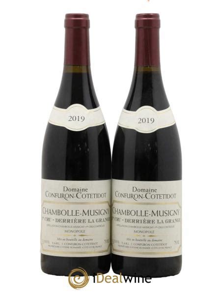 Acheter Chambolle Musigny 1er Cru Derrière la Grange Confuron Cotetidot