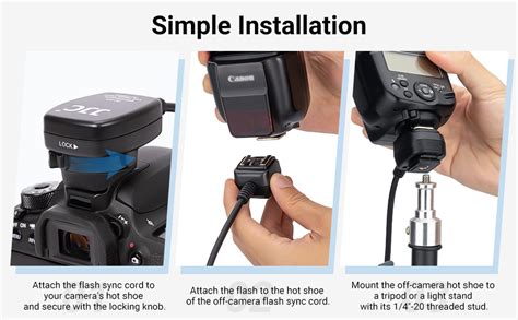 Amazon Flash Ttl Cord Jjc Off Camera Flash Hot Shoe Cord For Canon R R Rp R T I T T I