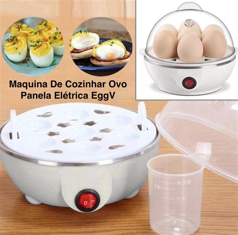 Maquina Eletrica De Cozinhar Ovo A Vapor V Panela Portatil Shopee