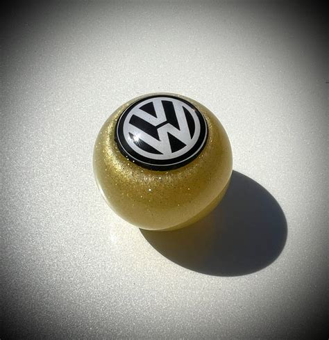 2 Round Volkswagen Shift Knob Etsy