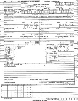 Blank Police Report Template