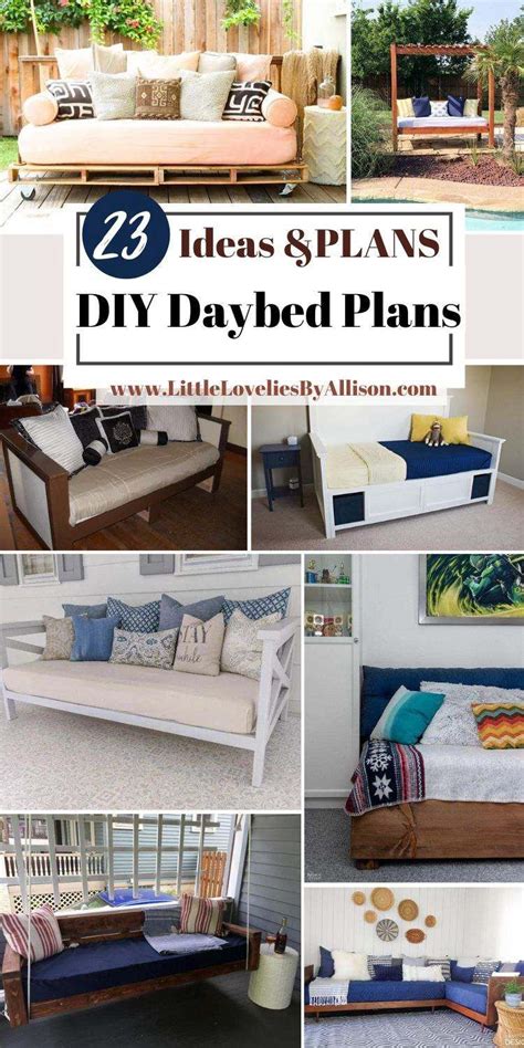 23 Diy Daybed Plans How To Build A Daybed In A Jiffy Diy Storage Daybed Daybed With Storage