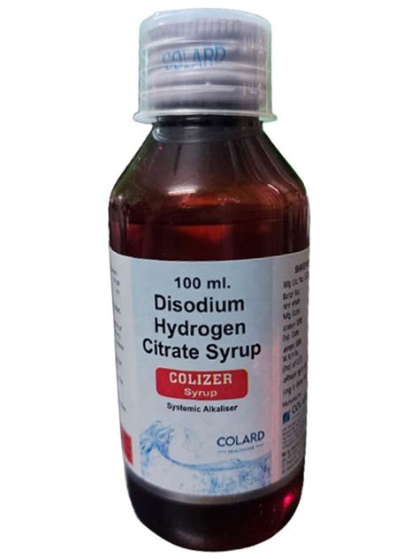 Colard Disodium Hydrogen Citrate Syrup 100ml At Rs 14 Box In Solan