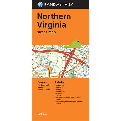 Rand McNally Folded Map: Streets of Northern Virginia