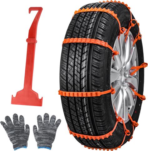 Amazon Qoosea Snow Chains For Trucks Tire Chains Pcs Snow