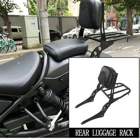 Buy US Stock Lorababer Detachable Passeneger Sissy Bar Backrest With