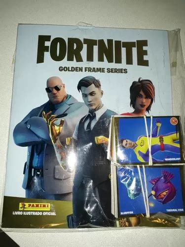 Lbum Completo Fortnite Golden Frame Series Todas Figuri