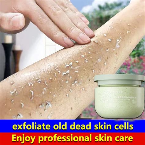 Exfoliating Body Scrub For Removing Dead Skin Bleaching Scrub For Body Whitening Moisturizing