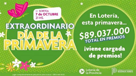 Loter A De La Provincia De Buenos Aires Lanza El Sorteo Extraordinario