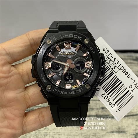 Casio G Shock G Steel Gst S310bdd 1a Diamond Concept Models Shopee