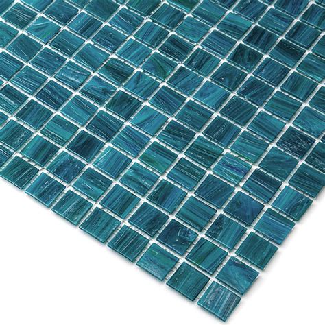 12x12 Skobeloff Green Glossy Glass Mosaic Tile Skobeloff Green Glass