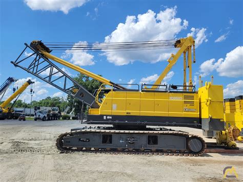 Kobelco Ck G Lattice Boom Crawler Crane For Sale Hoists