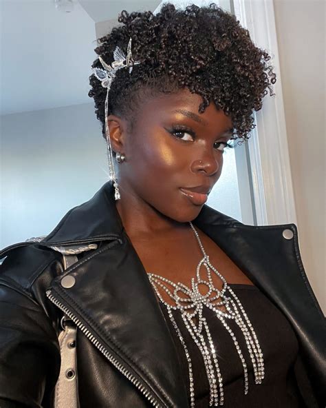 15 Cute Tapered Natural Hairstyles You'll Love | ThriveNaija