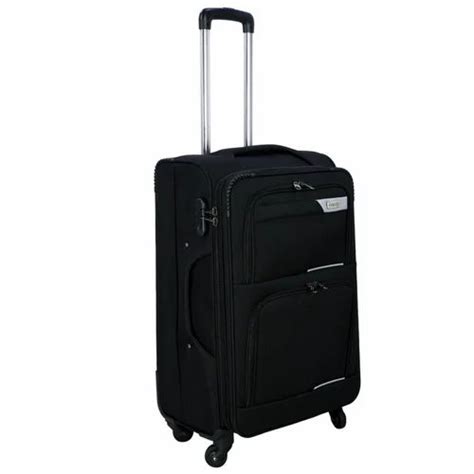 KLASSY COLLECTION Black Four Wheel Trolley Bag For Luggage At Rs 1850