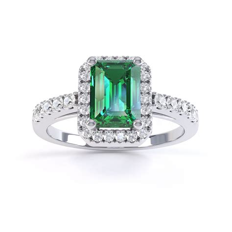 Diamond Emerald Wedding Ring - Wedding Rings Sets Ideas