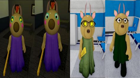 Old Vs New Teacher Infected Non Infected Jumpscare Roblox Piggy Rp