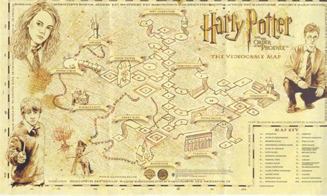 Hogwarts Map Printable