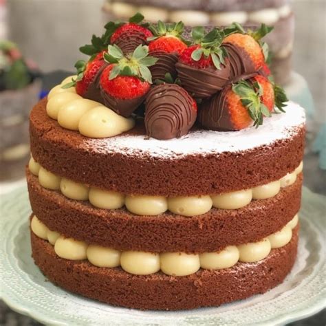 Naked E Dressed Cake Online Sympla