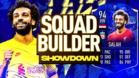 FIFA 22 94 TOTY MOHAMED SALAH SQUAD BUILDER SHOWDOWN ULTIMATE