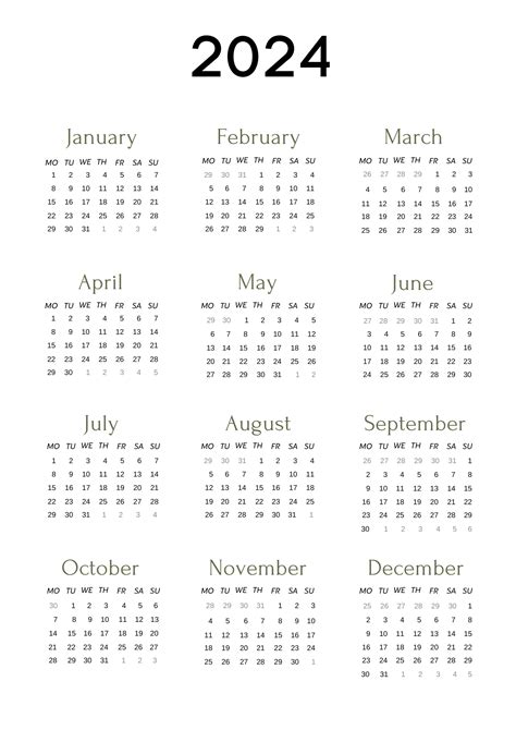 Calendar Month Names And Time Management Clipart Png All