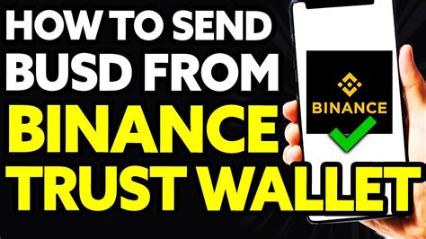 How To Send Busd From Binance To Trust Wallet Easy Youtube