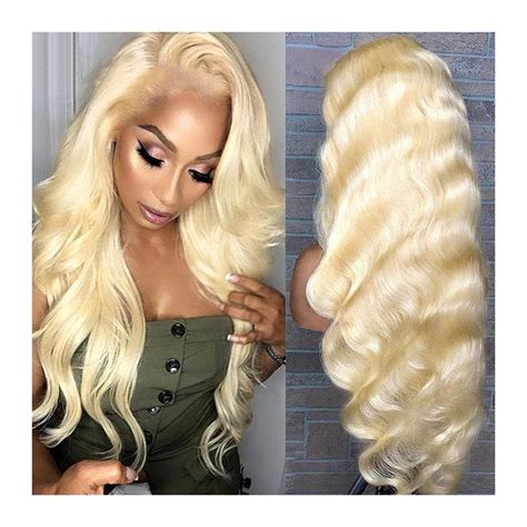 Amazon Wig 13x6 HD Transparent Lace Wig 613 Blonde Lace Frontal