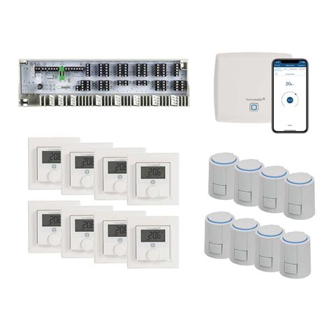 Homematic Ip Smart Home Fu Bodenheizung Set Zimmer Kabelgebunden