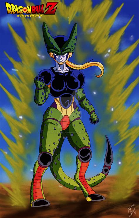 Dbz Cell Gender Bender By Joshdancato On Deviantart