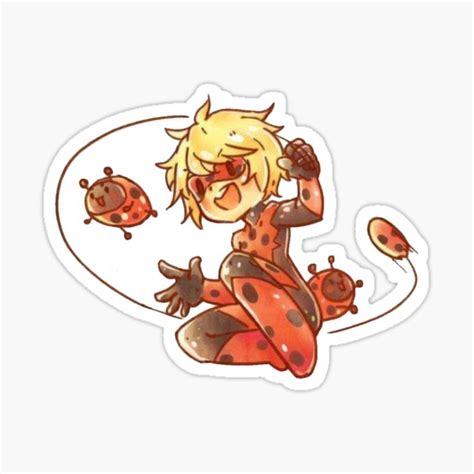 Miraculous Ladybug Stickers | Redbubble